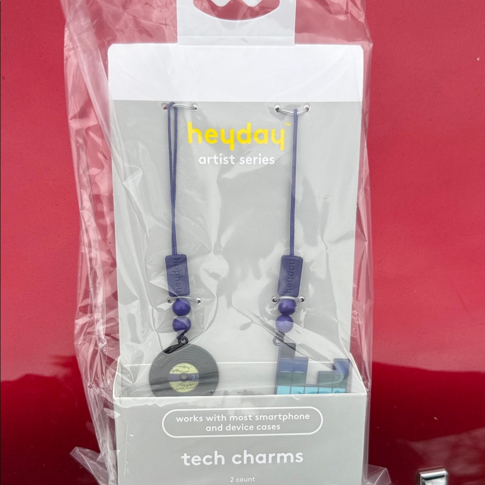 Heyday Artist Series Tech Charms - Blue
